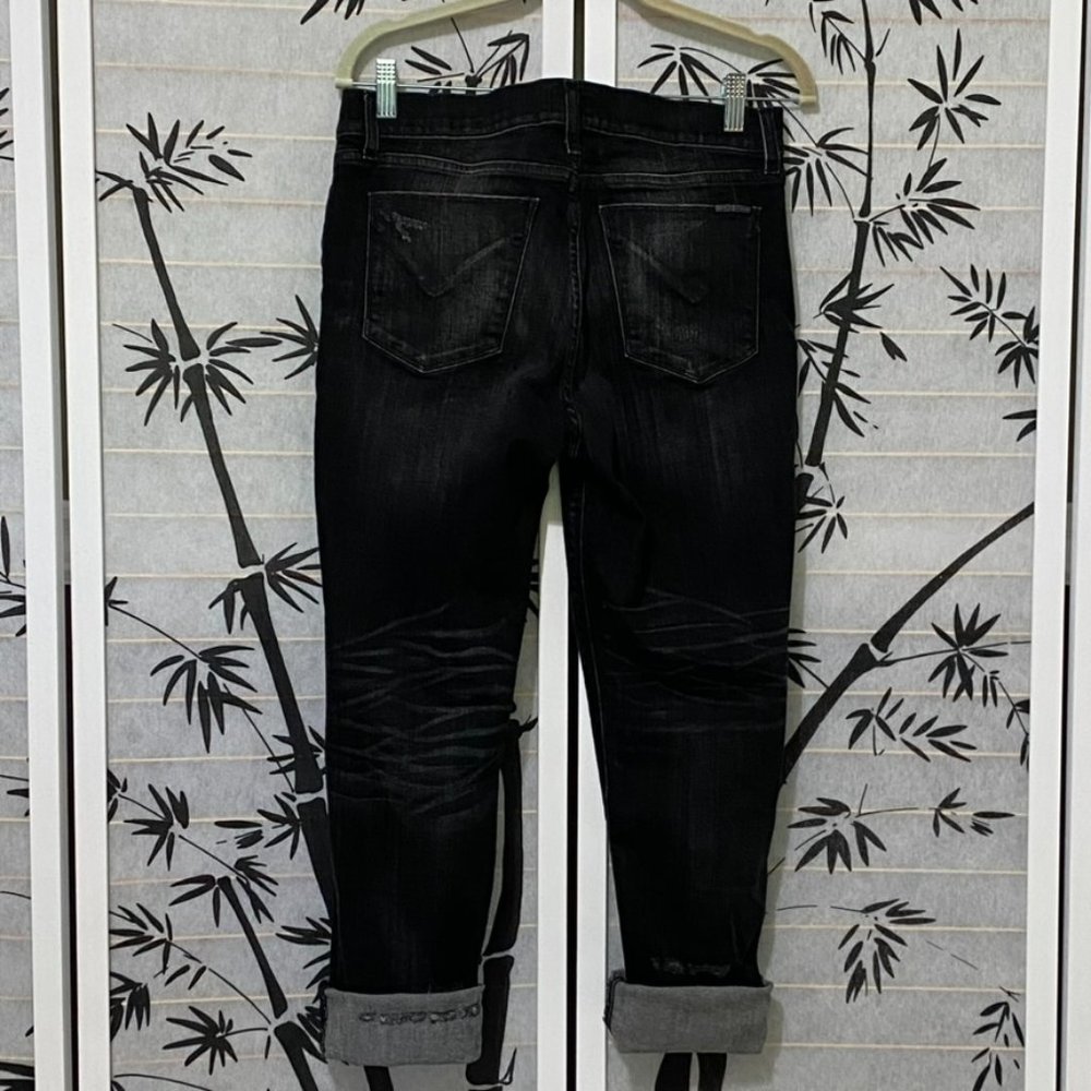 Hudson Riley Relaxed Straight 5 Pocket Jeans, Fragmented 30 - Picture 7 of 9